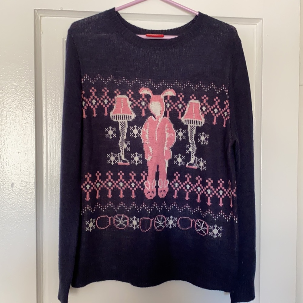 A Christmas Story Ralphie & Leg Lamps Sweater